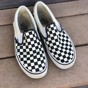 Checkered Vans